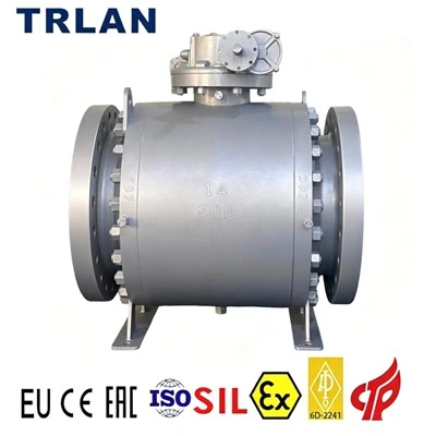3 Piece Trunnion Mounted Ball Valve